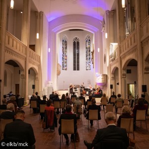 Die Markuskirche München bei der 100-Jahr-Feier (Bild: elkb/mck)